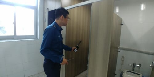 세종시교육청, 학교 화장실 불법촬영 카메라 합동 점검 실시