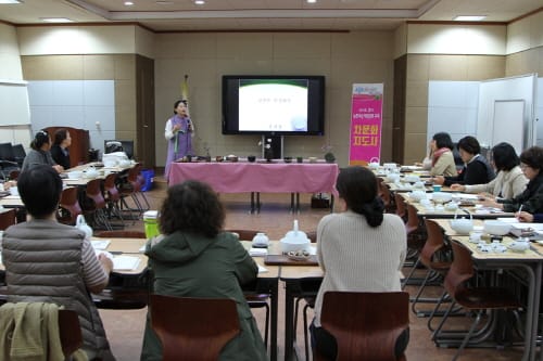 부여군, 차문화지도사 교육과정 실시