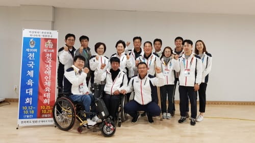 충남도의회 문복위, 전국장애인체육대회 선수단 격려