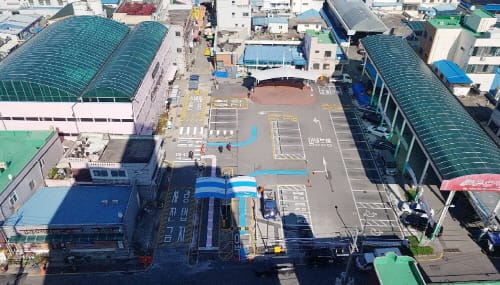 세종시설공단, 세종전통시장 주차장 통합 운영