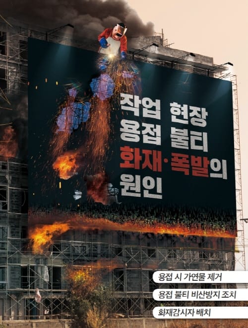 3無(용접화재, 안전무시관행, 중대재해) 안전현장 실현