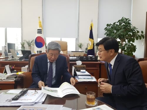 국회 세종의사당 건립 등 국비 지원 요청