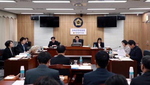 충남도의회 교육위, 내년도 무상교육 예산 운영 철저 당부
