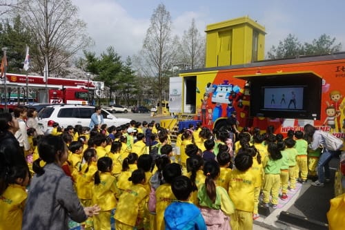 대전소방 이동안전차량 체험인원 ‘전국 최고’