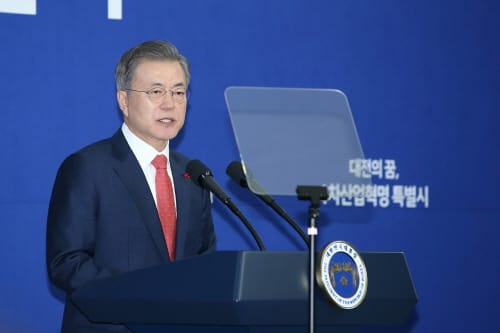 문재인 대통령, ‘4차산업혁명특별시 대전’ 적극 지원