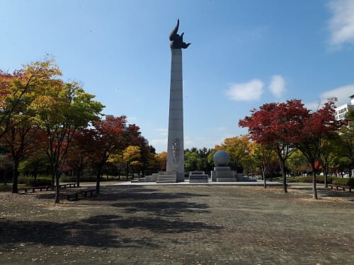둔산동 둔지미공원 -> 3․8의거둔지미공원