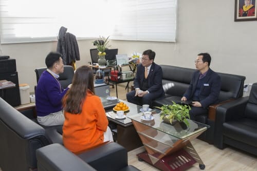 최교진 교육감, 설맞이 사회복지시설 방문