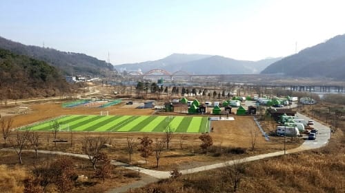‘합강캠핑장’전국 최고 명품 시설로 키운다