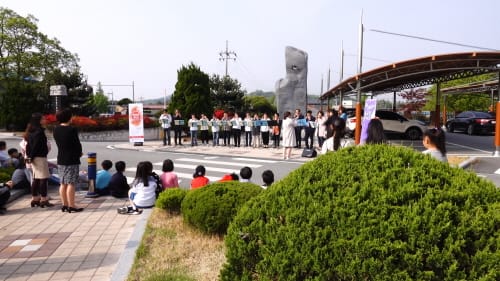 세종시교육청, 학교 가는 길이 즐거운 ‘라라라 등굣길 콘서트’