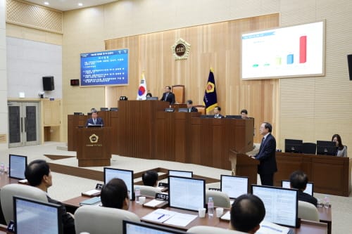 세종시의회 제56회 정례회 1차 본회의 개최