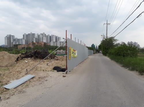 대전 중촌시민공원 진입도로 개설공사 준공