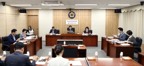 세종시의회 교육안전위원회, 제57회 임시회 1차 회의 개최