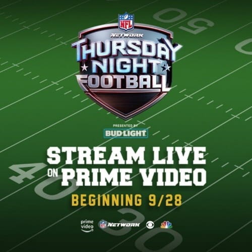 Amazon Prime Video Launches New Features for Thursday Night Football