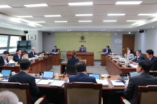 충남도의회 교육위, 교육시설 건설공사 안전기반 구축