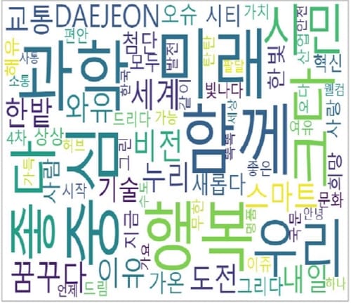 대전시 새 도시브랜드 슬로건‘시민심사단 모집’