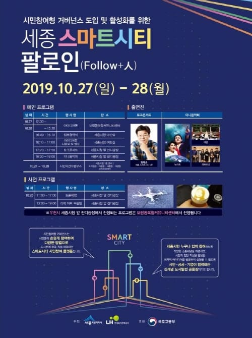 세종시‧LH‘스마트시티 팔로人’ 행사