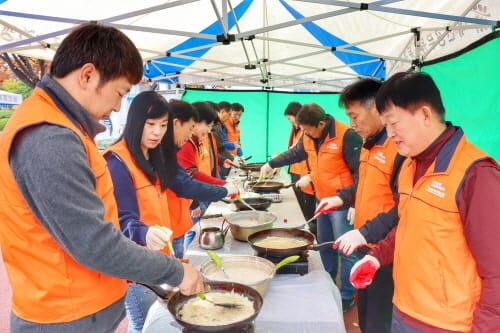 제6대 대전광역시청공무원노동조합 무료급식 봉사