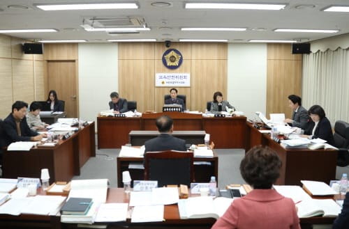 세종시의회 교안위, 시교육청 내년도 예산안 예비심사