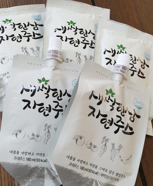 사포닌 품은 ‘새싹인삼 주스’ 공동 개발