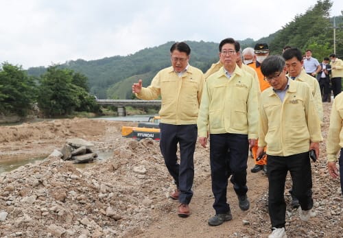 양승조 지사, 4개 시군 특별재난지역 선포 건의