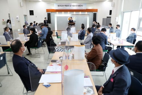 “시각장애인 위한 정책적 노력 기울일 것”