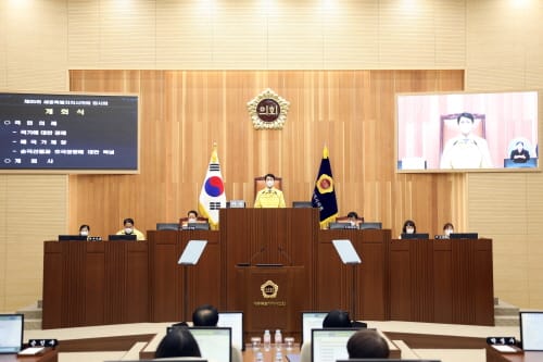 세종시의회 제65회 임시회 개회, 9일간 회기 진행
