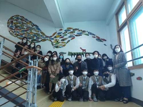 ‘벽화로 그린 행복학교 완성’