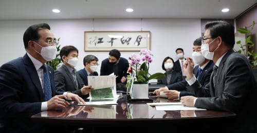 ‘다시 국회로…국비 확보 잰걸음’