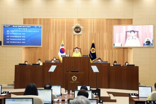 세종시의회 제66회 정례회 폐회, 내년 본예산 등 5개 안건 통과