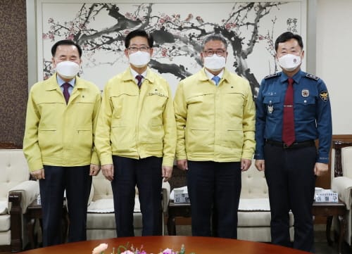 충남 4대 행정기관 한자리에... 자치경찰제 등 현안 논의