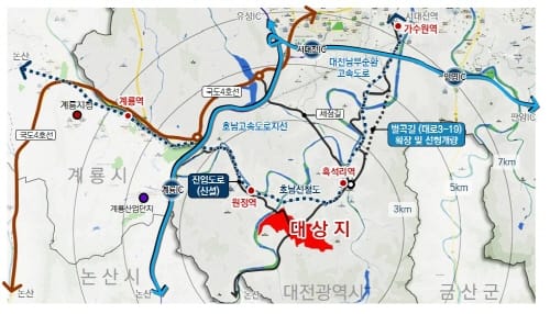대전시, 서구 평촌일반산업단지 조성공사 본격 추진