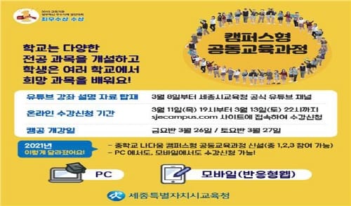 정부혁신 우수사례 ‘캠퍼스형 공동교육과정’ 드디어 시작!