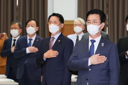 허태정 대전시장, 제41주년 5.18민중항쟁 기념식 참석
