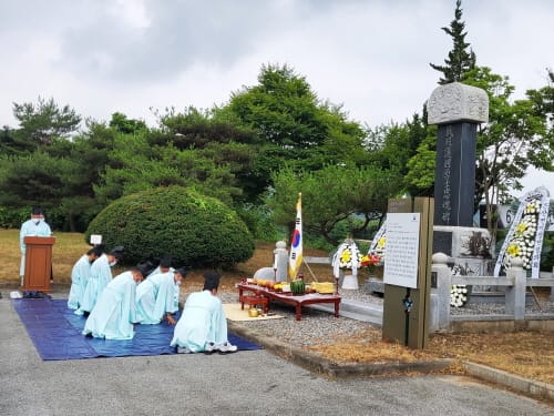 ‘면 단위 지역에서도 6.25남침 호국용사 추모제 열려’
