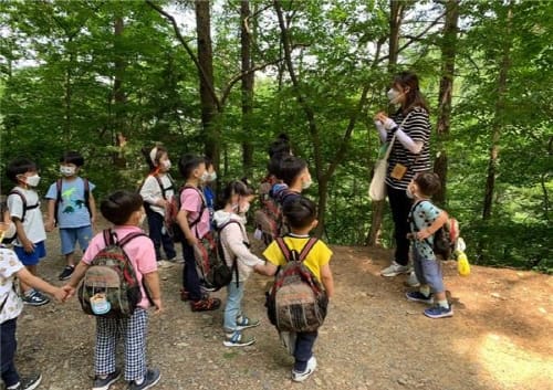 만인산푸른학습원 환경교육… ‘아이들의 호기심 놀이터’