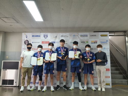 세종하이텍고, 2021 전국 시도대항 세팍타크로 대회 2관왕