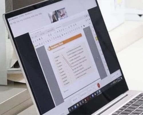 “원어민과 화상으로 대화해요”