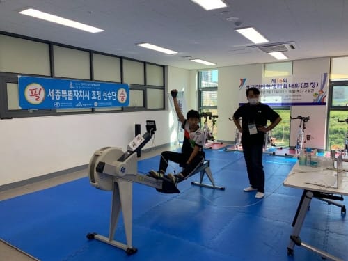 장애인학생체육대회, 금·은메달 1개씩 획득