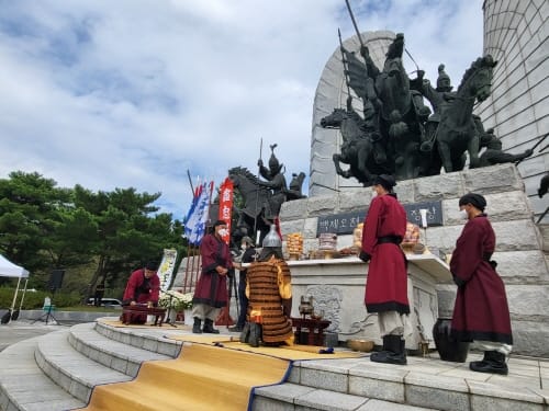 부여군, 제67회 백제문화제 오천결사대 충혼제 봉행