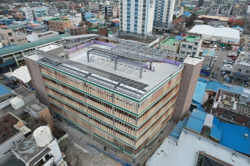 세종전통시장 주차타워 준공 28일 임시개방