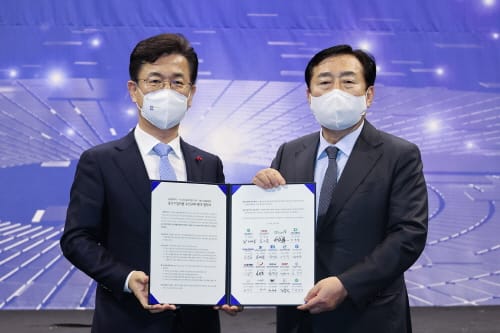 허태정 시장, 중소기업인 만나 현안에 귀 기울여