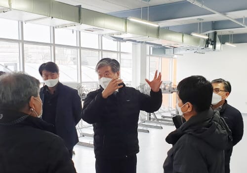 박무익 행복청장, 세종예술의전당·환승주차장 현장 점검