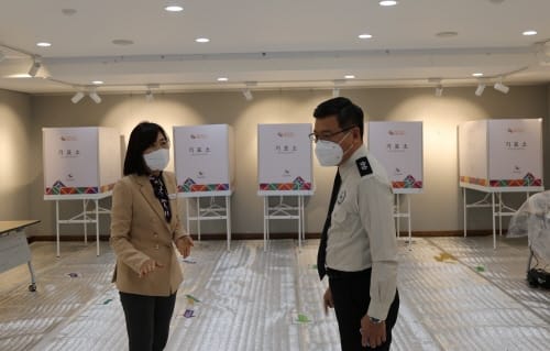 충남소방, 대통령 선거 특별경계근무