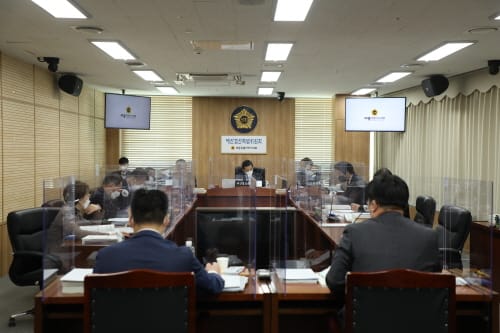 세종시의회 예결특위, 시/교육청 2022년도 제1회 추경 예산안 심사