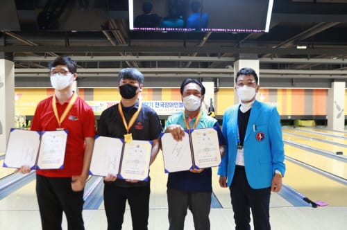 유희준, 전국장애인볼링대회 3위 달성