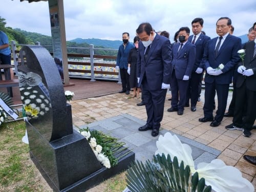 최민호 당선인, 호국영령 뜻 기려