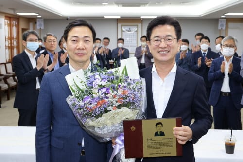 허태정 대전시장 29일 이임