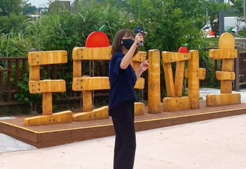 먹방 유튜버 쯔양, 도도리파크를 찾아오다