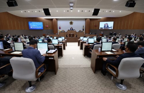 충남도의회 제340회 임시회 추경안 등 84개 안건 심의