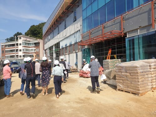 전동면 복컴 12월 완공, 막바지 점검 한창